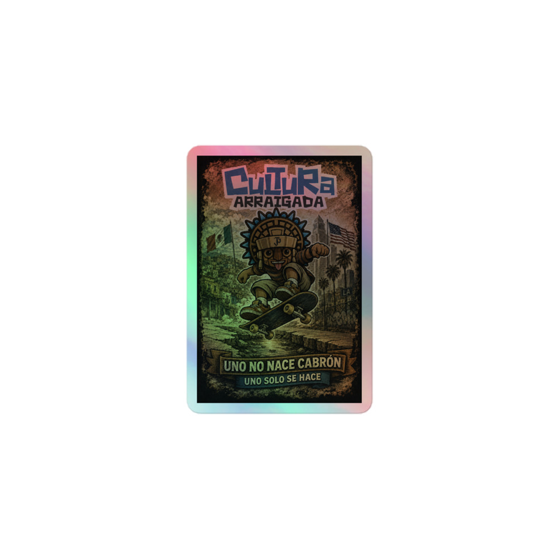 La Cara Holographic Sticker