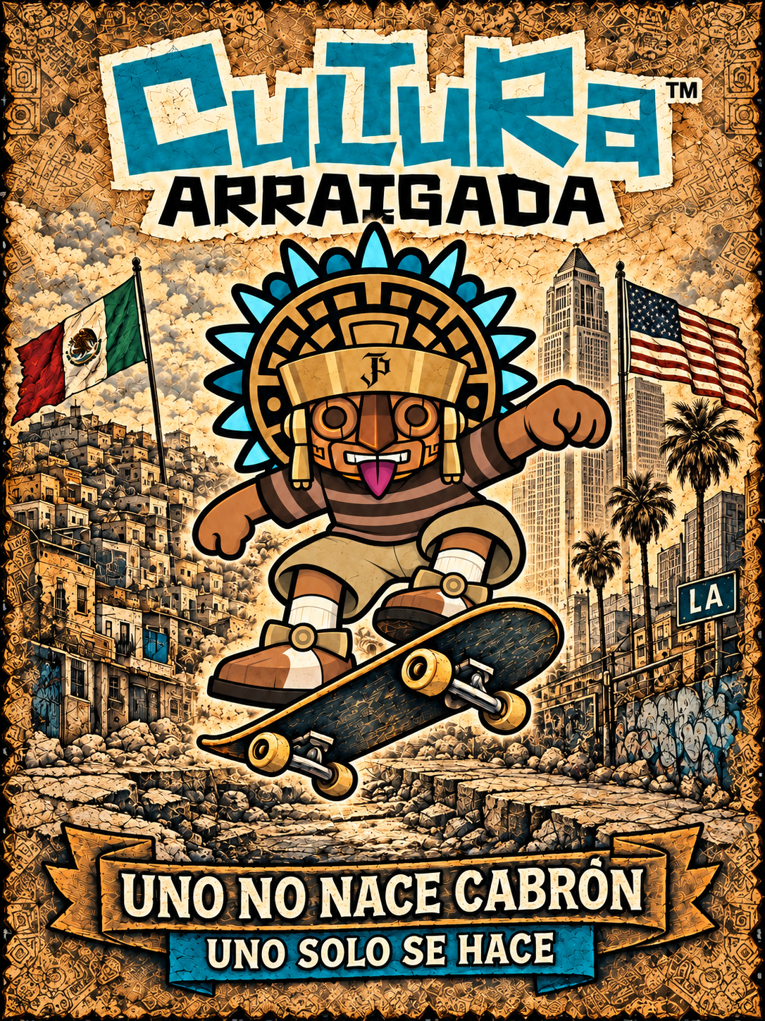Cultura Arraigada Art Poster